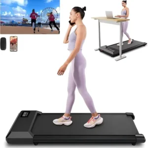 2-in-1 Compact Walking Treadmill
